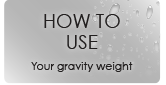 How to use gravity weights with Polytuf